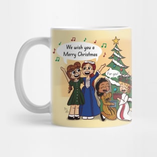 Merry Christmas American Girls Mug